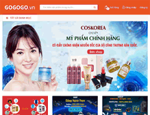 Tablet Screenshot of gogogo.vn